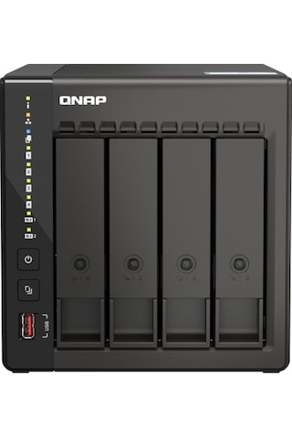 Qnap QN-TS-453E-8G 4 HDD 3.5" Nas Depolama Ünitesi