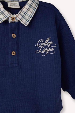 Defacto Erkek Bebek Selanik Kumaş 2li Takım Polo Yaka Sweatshirt Pantolon G6480a526spnv95 Lacivert-nv95