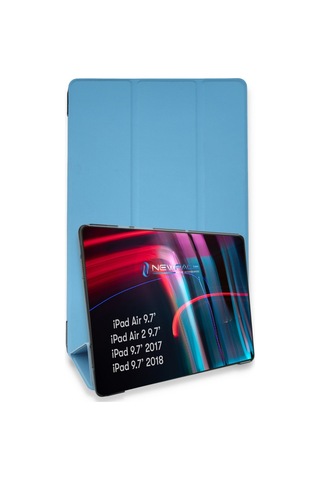 iPad Uyumlu 5 Air 9.7 Kılıf Tablet Smart Kılıf - Mavi Diğer