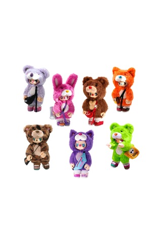 Rebel Bear Pozlanabilir Sürpriz Figür Çantalı Seri Csrb005