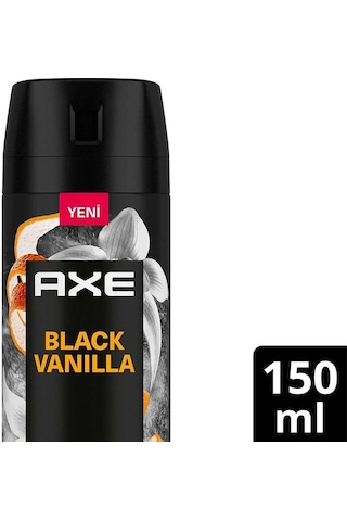 Axe Premium Collection Black Vanilla Erkek Sprey Deodorant 150 ML