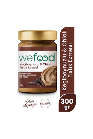 Keçiboynuzlu & Chialı Fıstık Ezmesi 300 G