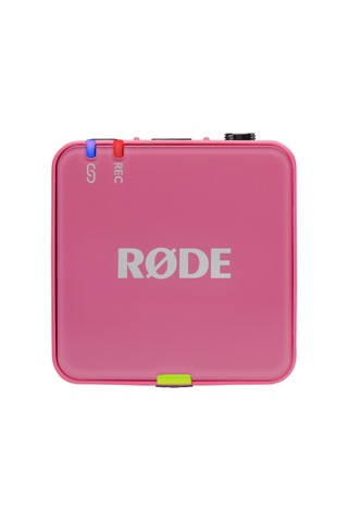 Wireless Go Gen 3 3.nesil, İki Vericili, 32-bit Kayıt Özellikli Kablosuz Mikrofon Seti Pembe