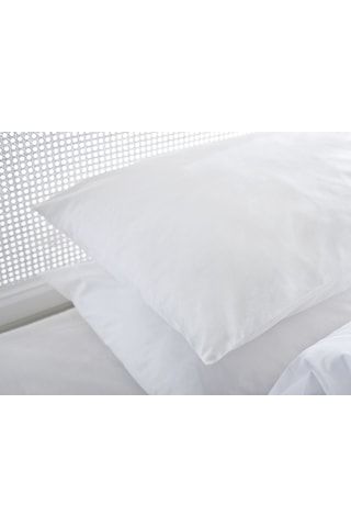 2'Li 50X70 Renforce Beyaz Kapaklı Yastık Kılıfı