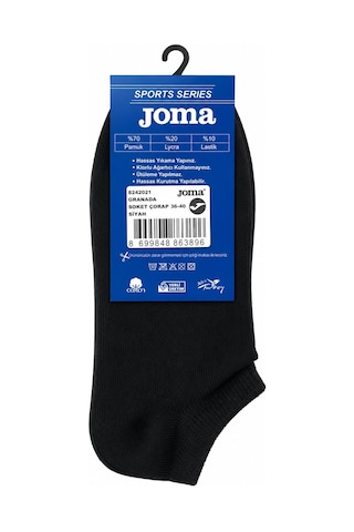 Joma Spor Çorap Siyah Basıc 8242021 36-40