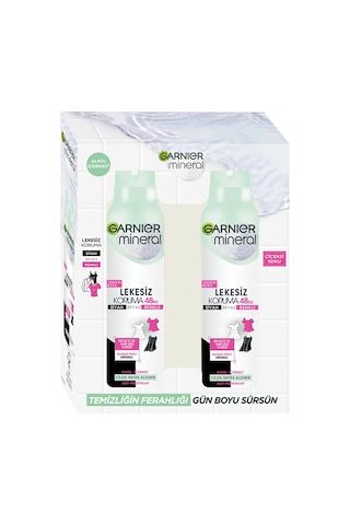 Garnier Mineral Lekesiz Koruma Sprey Deodorant 2 X 150 Ml