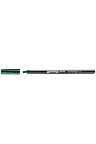 Edding 1255 Kaligrafi Kalemi - Çam Yeşili - 1 Kalem - Kaligrafi Ucu 3,5 Mm Genel