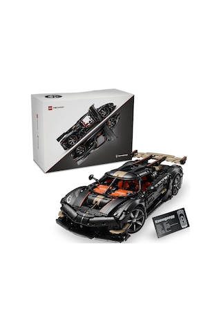 LEGO® Technic Koenigsegg Sadair’s Spear Mega Araba 42232 - Yetişkinler için Mühendislik Modeli Yapım Seti (4104 Parça)