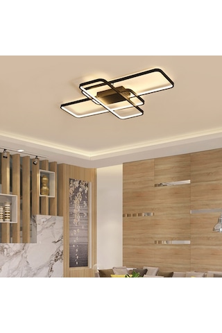 Tra30039 Eco 100X80 Cm Led Avize Plafonyer Ovalköşe Üç4Gen