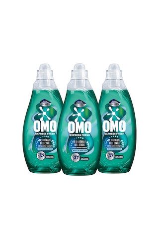 Express Fresh Kötü Koku Karşıtı Beyaz Ve Renkliler Sıvı Çamaşır Deterjanı 1480 Ml X3