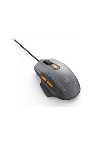 M14 Rgb Oyuncu Mouse Plug And Play 7600 Dpı Kablolu Usb 6 Tuş Gaming Mouse Siyah Kablosuz