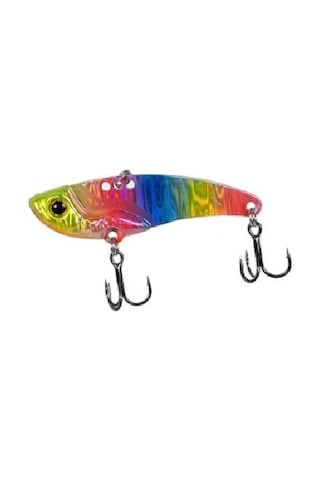 Ryuji Mirror Vib 9gr 4.7cm Vibrasyon Jig Yem Renk Rainbow Uv