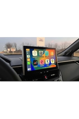 Toyota Corolla Uyumlu Cross 10.5 İnç Navigasyon 9h Nano Ekran Koruma