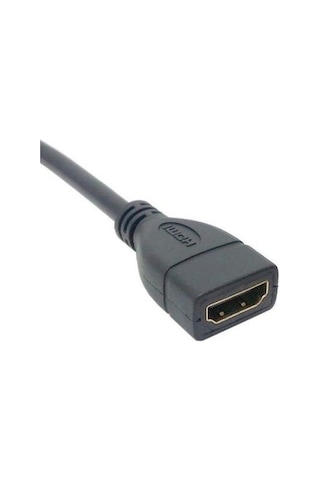 Alfais 4666 Hdmi Dişi Erkek Uzatma 90 Derece Dirsek Kablosu 0.5 Metre