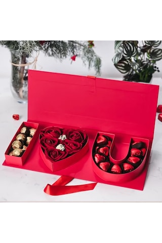 Sevgililer Günü I Love You Çikolata Kutusu