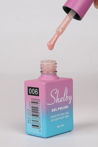 Shelby 10 Ml. A006 Nude Renk Kalıcı Oje
