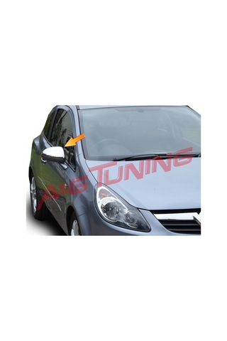 Opel Corsa D Krom Ayna Kapağı Tk 2007 Üzeri Paslanmaz Çelik N11.200