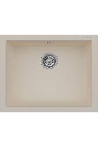 Real Stone K12 Gordıon 60 Krem Granit Eviye
