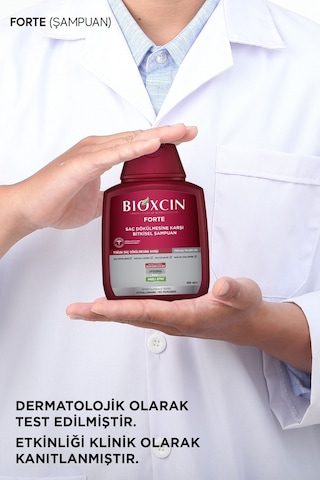 Bioxcin Forte Şampuan 3'lü Set 2 Adet 6 X 300 Ml Yoğun Dökülme Karşıtı Şampuan