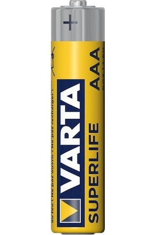 Varta Superlife 2006 AA Kalem Pil 12'li + Superlife 2003 AAA İnce Pil 12'li