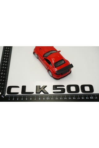 CLK 500 Bagaj Parlak Siyah ABS 3M 3D Yazı Logo