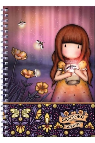 Santoro Gorjuss Firefly Dawn A5 Defter Ve Kırtasiye Seti 1344gj02