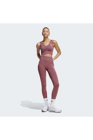 Adidas Essentials Seamless Kadın Bordo Tayt Ia4409
