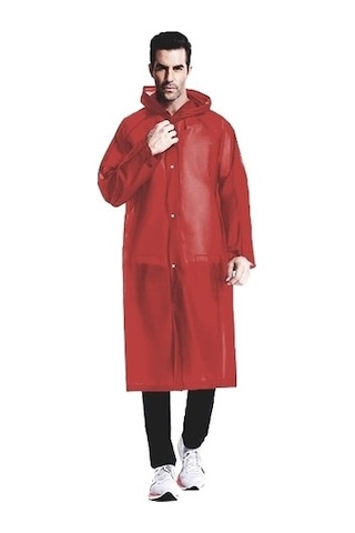 Marlux Raincoat Eva Unisex Bordo Yağmurluk Bordo