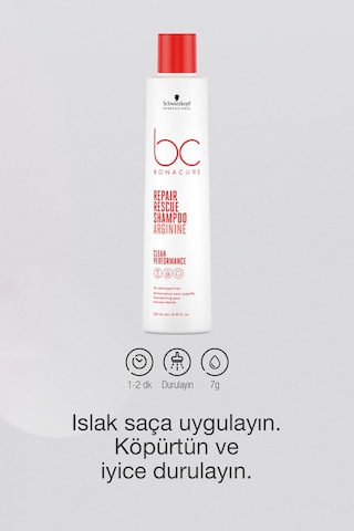 Bc Bonacure Clean Acil Kurtarma Şampuanı 250 ML