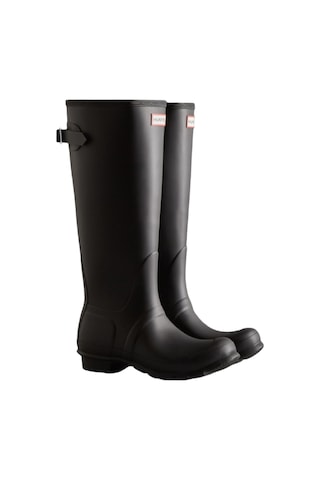 Hunter Original Tall Back Adjustable Boot 6000 Siyah