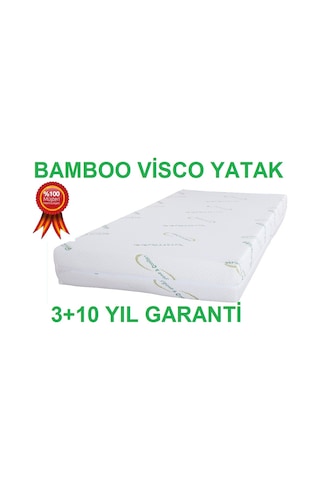 Yatakmerkezi Bambu Visco Yatak Çift Kişilik Visco Yatak 160X200