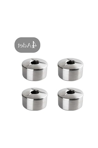 4'lü Derin Metal Küllük Seti, Dayanıklı Ve Kullanışlı