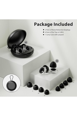 Konser Kulak Tıkaçları, High Fidelity Gürültü Önleyici Kulak Tıkaçları, Müzisyenler, Övgüler, Odaklanma Ve Uyku İçin Yeniden Kullanılabilir Kulak Tıkaçları, 20db Gürültü Azaltma Ve İşitme