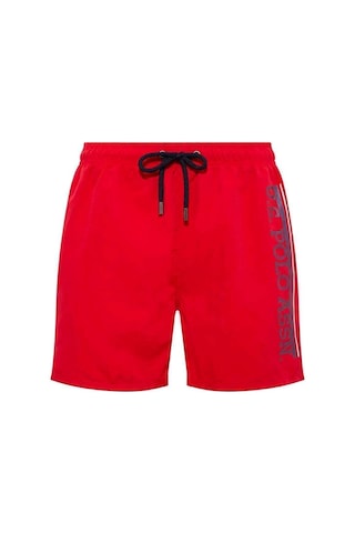 U.s. Polo Assn Erkek Orta Boy Deniz Şortu - 22000 Kırmızı