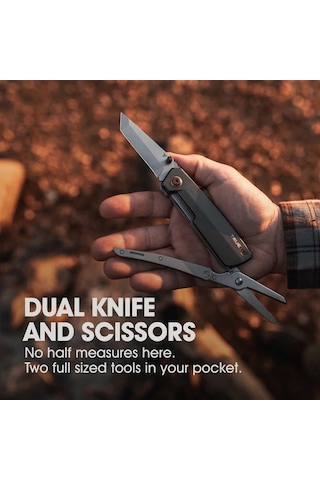 True Utility 0002 Dual Cutter Kamp Çakı