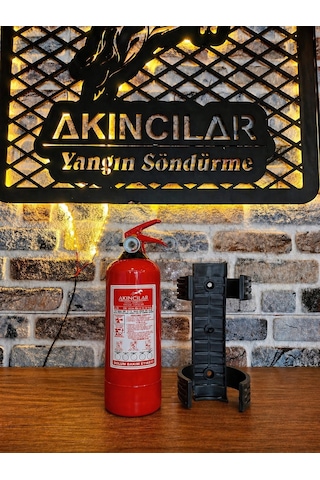 Akıncılar Araç Tipi Yangın Söndürme Tüpü 1 Kg