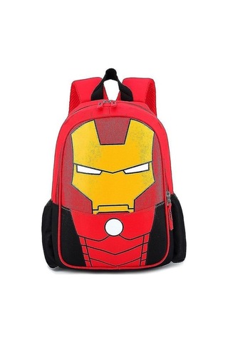 Three Beans Çocuk Okul Sırt Çantası Demir Adam Bebek Anaokulu Schoolbag Inbbıq Diğer