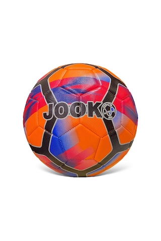 Jook 4 Astarlı Suni Deri Sert Zemin Halı Saha Futbol Topu No:5 Bsf-036 - Turuncu Siyah Saks Turuncu - Siyah - Saks