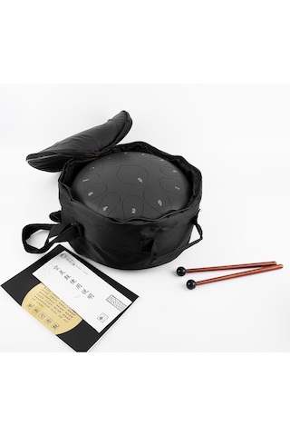 Jwin JTN-1213 12 inç 13 Ses Ton Çelik Handpan Tongue Dil Davulu-S