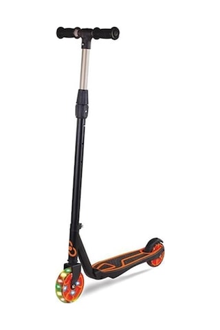 5 Yaş Üstü Işıklı Mavi Scooter Turuncu