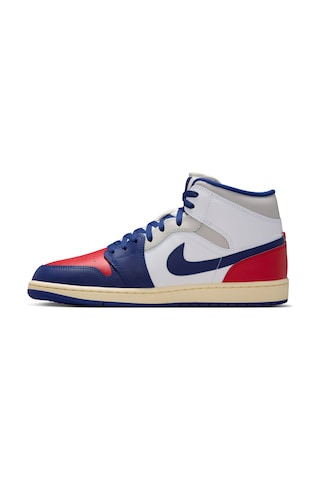Nike Air Jordan 1 Mid Erkek Basketbol Ayakkabısı Dq8426-102 Çok Renkli