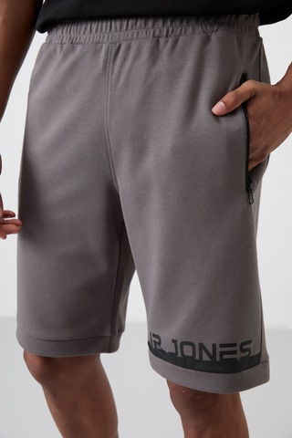 Tommy Life Albie Koyu Gri Standart Kalıp Erkek Şort - 81241 Koyu Gri