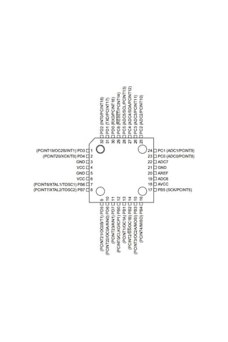 Atmega48pa-au Smd 8-bit 20 Mhz Tqfp-32