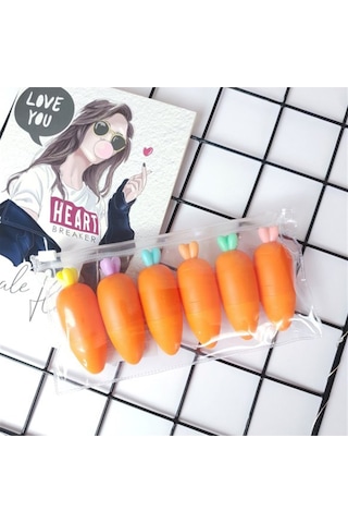 Havuç Fosforlu Kalem Seti Çok Renkli