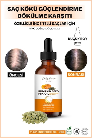 Daily Dream Series Yoğun Güçlendirme Ve Onarım Pumpkin Yağ 50 Ml