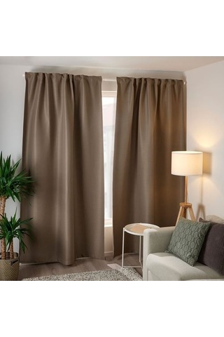Ikea Vılborg Fon Perde 145x300 Cm Bej