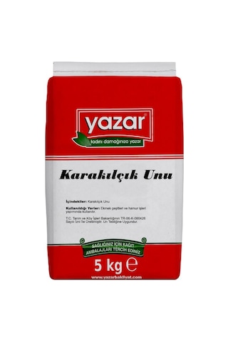 Yazar Taş Değirmende Öğütülmüş Karakılçık Unu 5 KG Yazar Taş Değirmende Öğütülmüş Karakılçık Unu 5 KG
