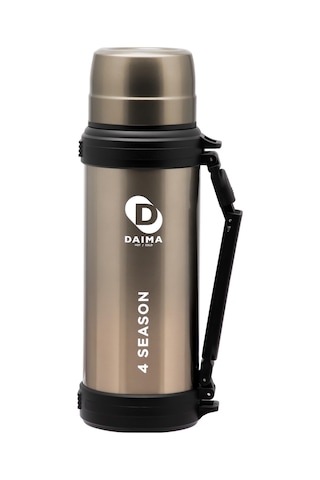 Daima 4 Season 1800 Ml 12 Saat Sıcak 24 Saat Soğuk Bronz Termos Bronz