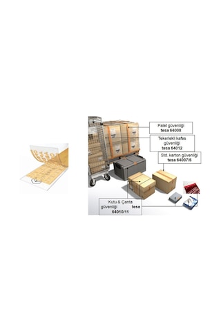 Tesa 64006 Güvenlik Koli Bantı 50 Mt x 50 Mm