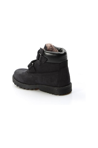 Fast Step Hakiki Deri Kürklü Unisex Çocuk Worker Bot 006kpa1001 001